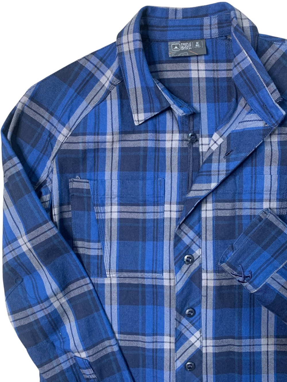 Triple Aught Design x Jack Carr | Sanction Shirt | Patchwork gorpcore Flannel